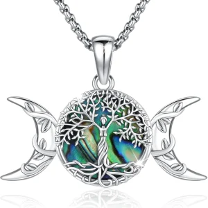 925 Sterling Silver Tree of Life Necklace