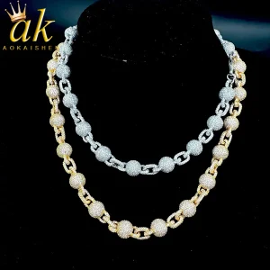 Iced Out Ball & Chain