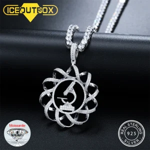 925 Sterling Silver Charms Microscope