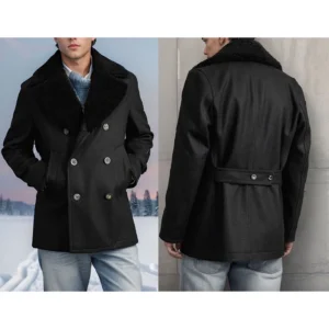 Men's Wool Pea Coat