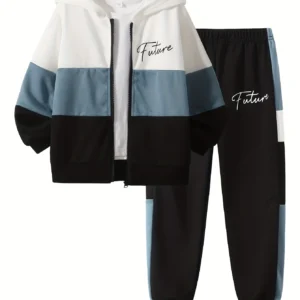 Boys Hooded Zip Jacket