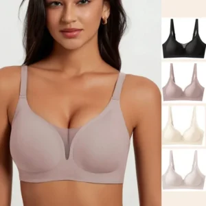 Rear Hook Wireless Push-Up Bras