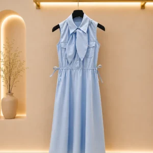 Relaxed Midi Shirt Dress