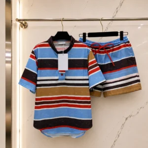 Striped Lightweight Summer Set