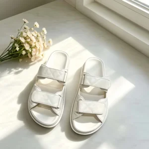 Rectangular Velcro Thick-soled Shoes